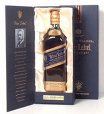 Виски Johnnie Walker Blue Label 0,75 л в коробке